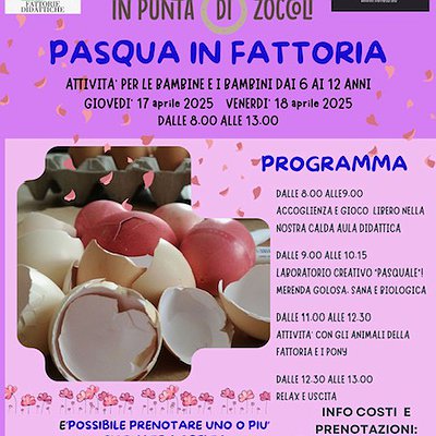 PASQUA 2025 IN FATTORIA