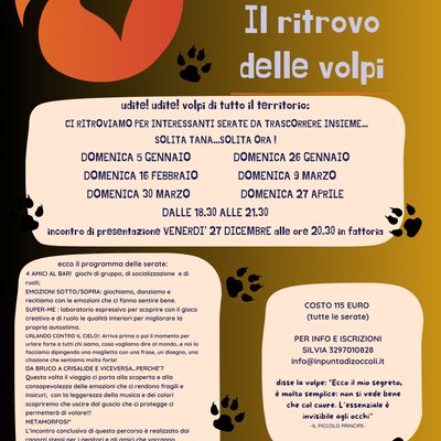 ATTIVITA' PER RAGAZZI 2025
